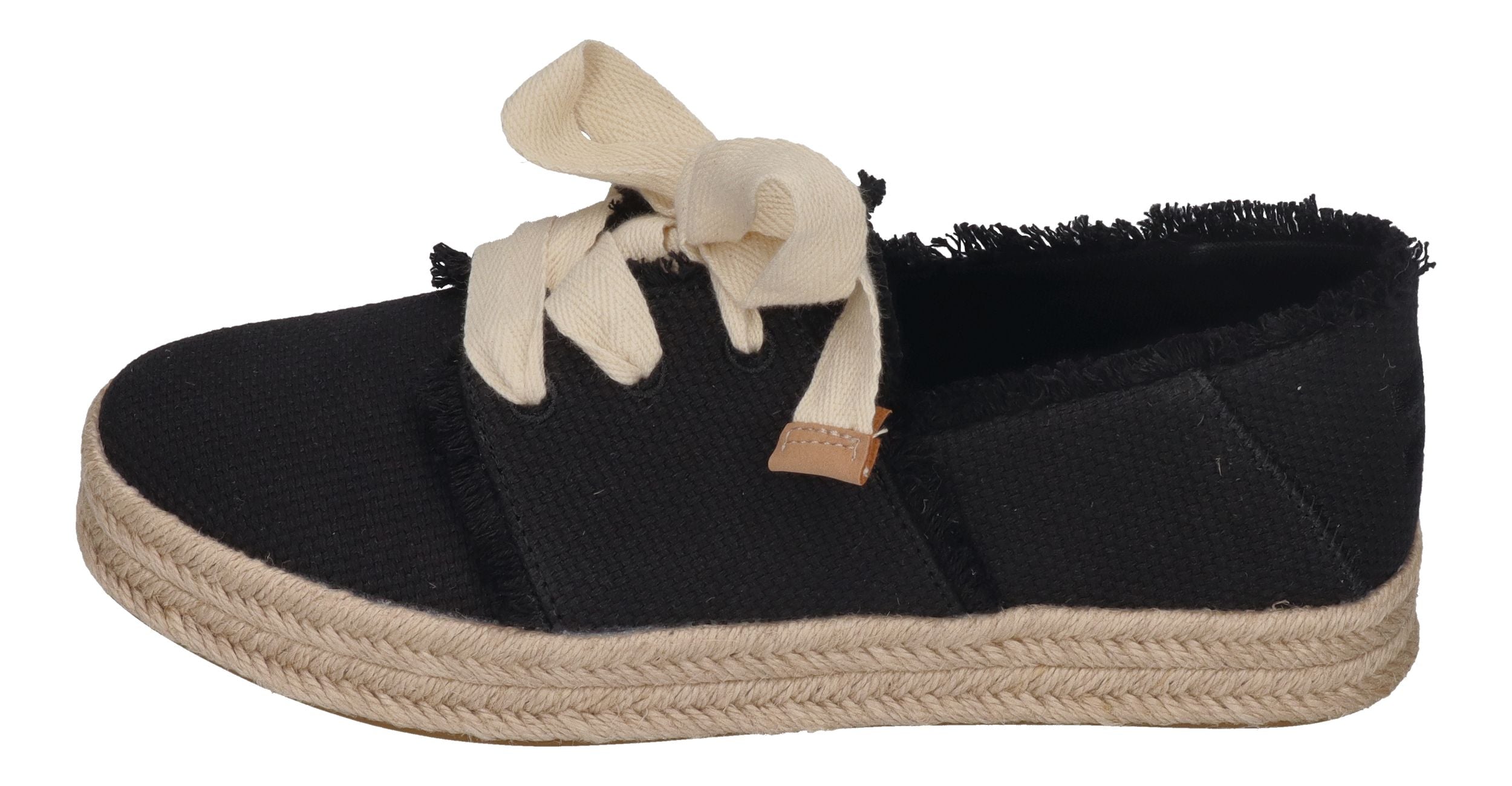 TOMS Damen Espadrilles - CAROLINA LACE UP 10021856 - black beachside
