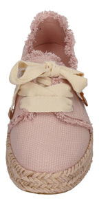 TOMS Damen Espadrilles - CAROLINA LACE UP 10021857- pale rose beachside