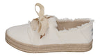 TOMS Damen Espadrilles - CAROLINA LACE UP 10021879- white beachside
