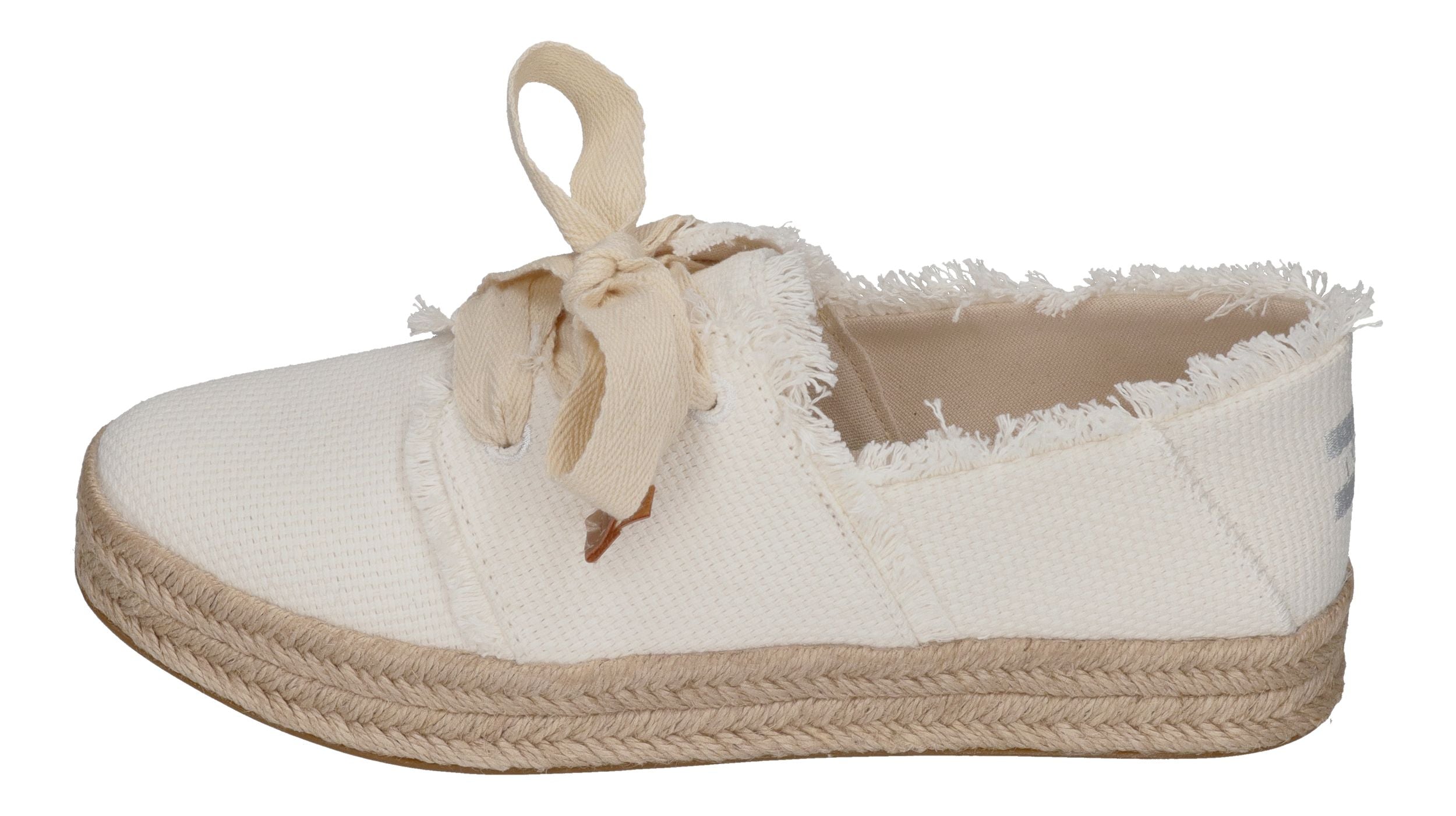 TOMS Damen Espadrilles - CAROLINA LACE UP 10021879- white beachside