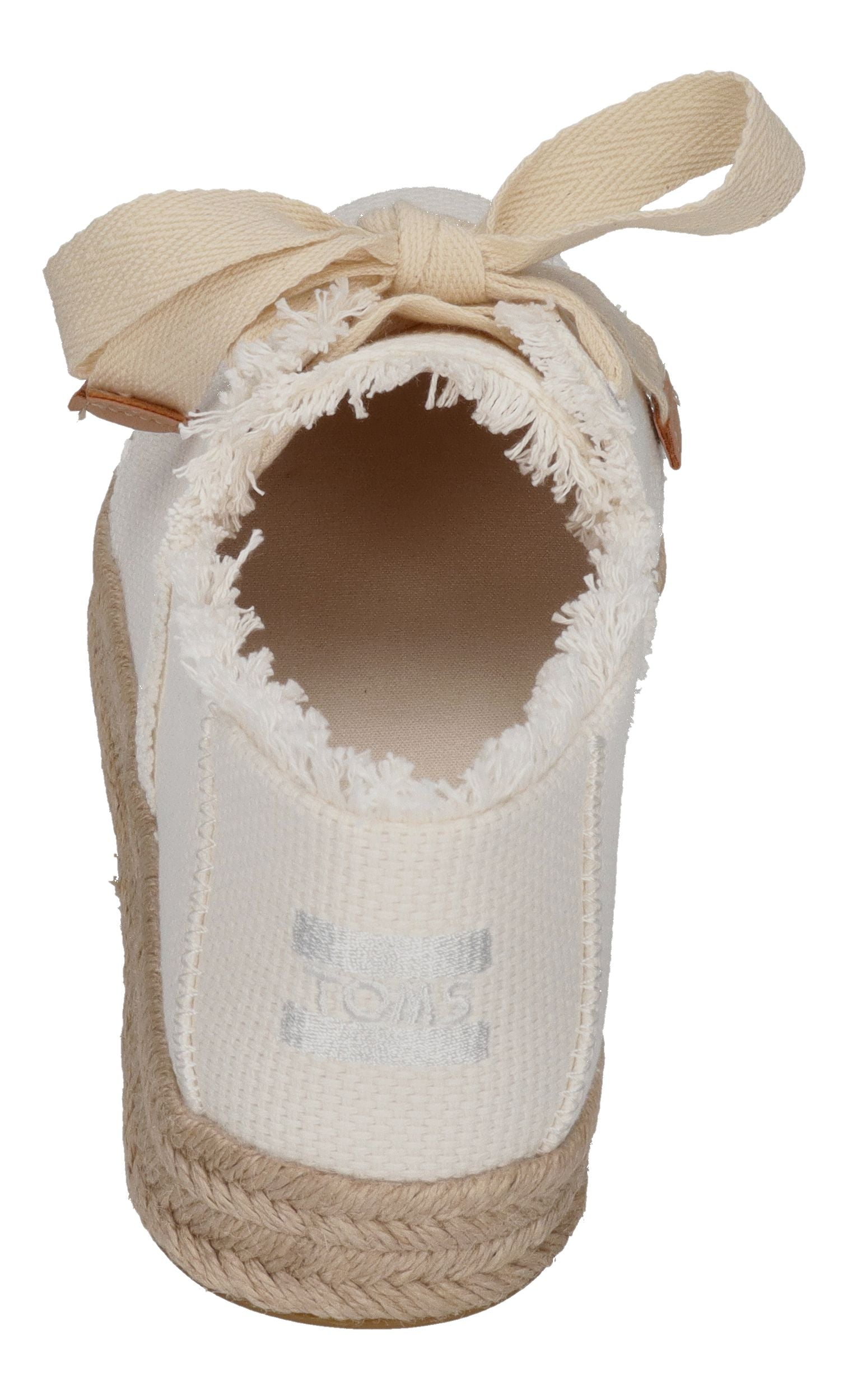 TOMS Damen Espadrilles - CAROLINA LACE UP 10021879- white beachside