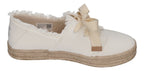 TOMS Damen Espadrilles - CAROLINA LACE UP 10021879- white beachside