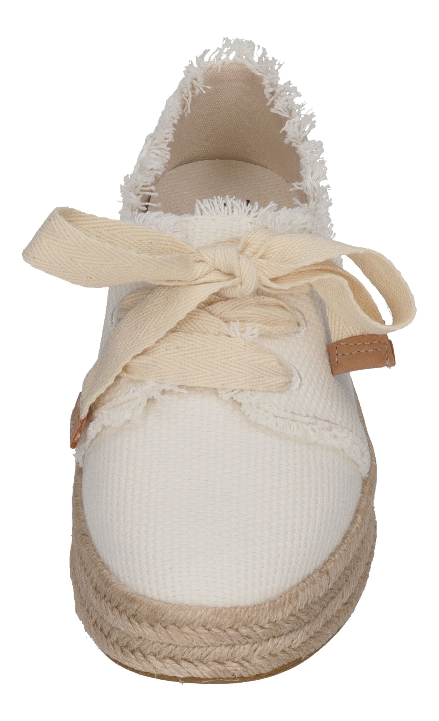 TOMS Damen Espadrilles - CAROLINA LACE UP 10021879- white beachside