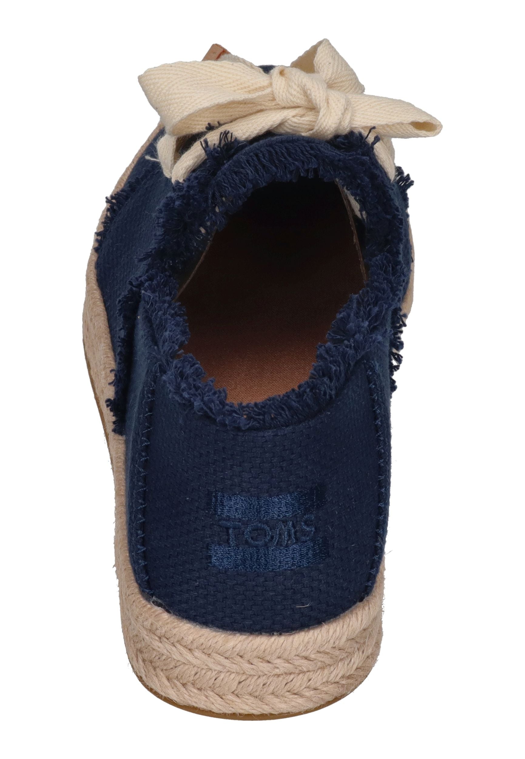 TOMS Damen Espadrilles CAROLINA LACE UP 10023056 navy beachside