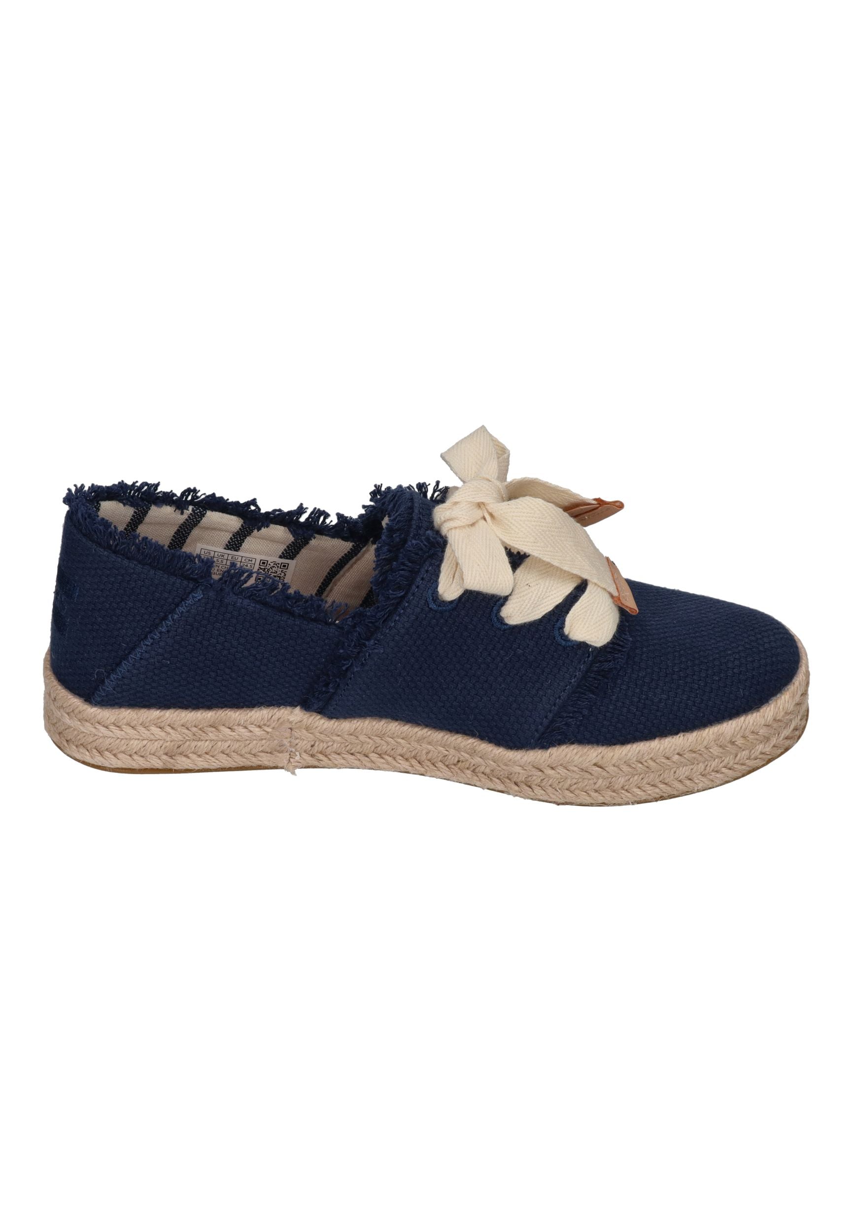 TOMS Damen Espadrilles CAROLINA LACE UP 10023056 navy beachside