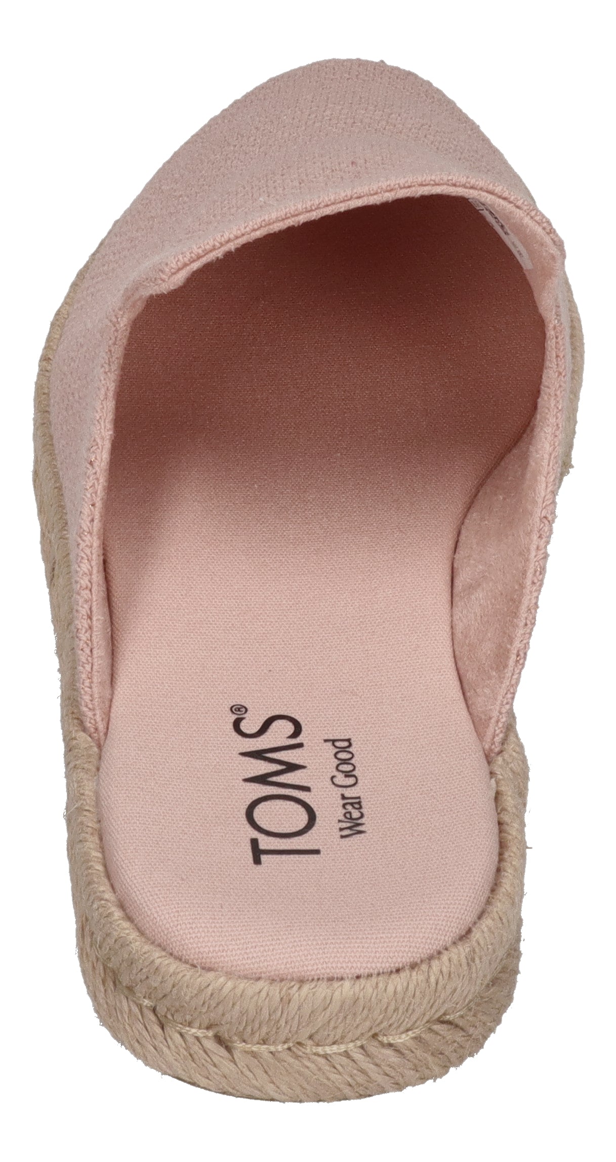 TOMS Damen Espadrilles SANTIAGO MULE 10021852 - pale rose metallic