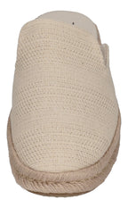 TOMS Damen Espadrilles SANTIAGO MULE 10021862 - natural undyed metallic