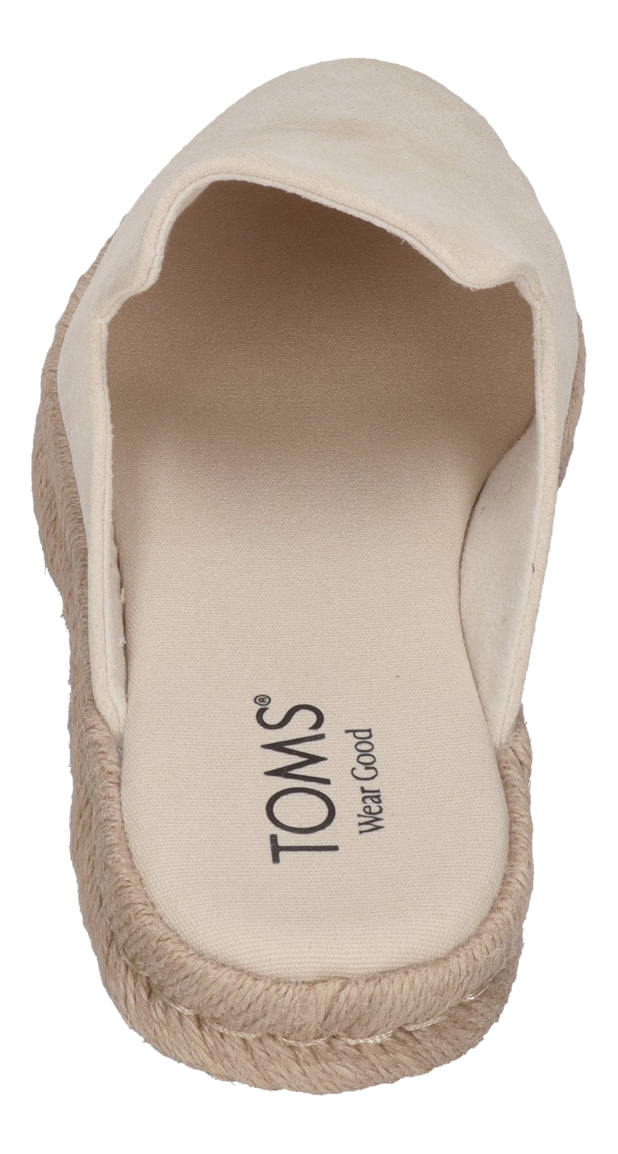 TOMS Damen Espadrilles SANTIAGO MULE 10021874 - light sand suede