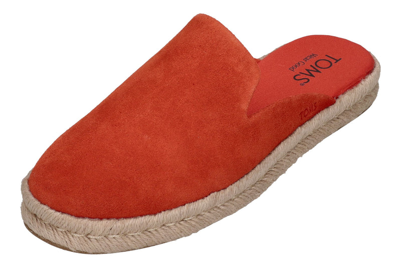 TOMS Damen Espadrilles SANTIAGO MULE 10021884 - flame suede