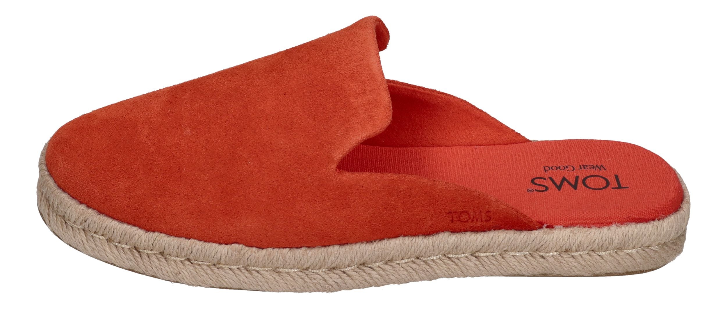 TOMS Damen Espadrilles SANTIAGO MULE 10021884 - flame suede