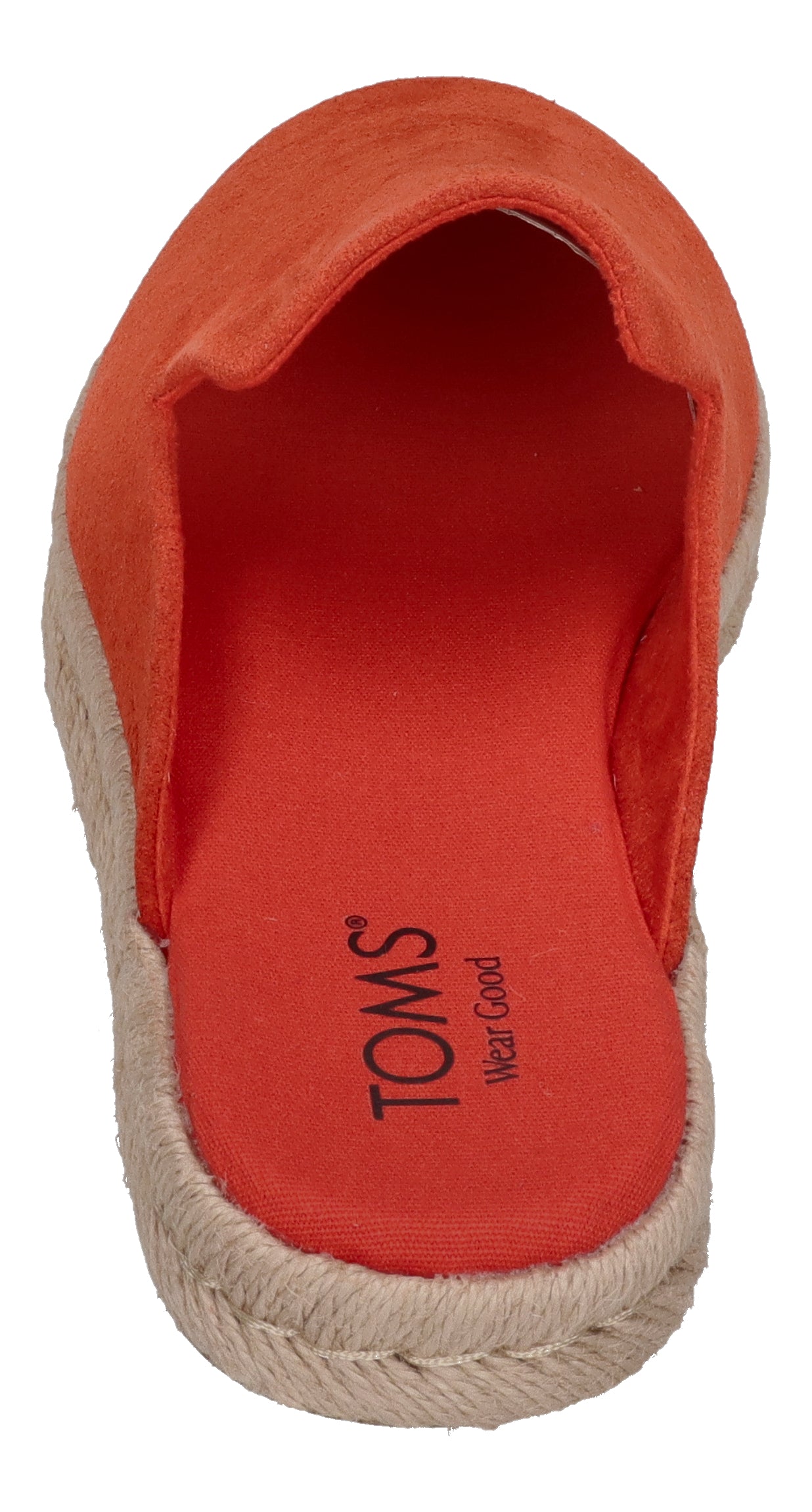 TOMS Damen Espadrilles SANTIAGO MULE 10021884 - flame suede