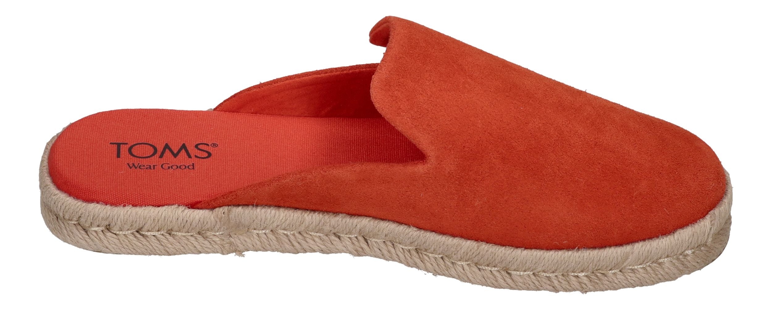 TOMS Damen Espadrilles SANTIAGO MULE 10021884 - flame suede