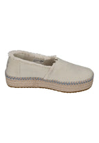 TOMS Damen Espadrilles VALENCIA 10023057 white onyx text denim fray