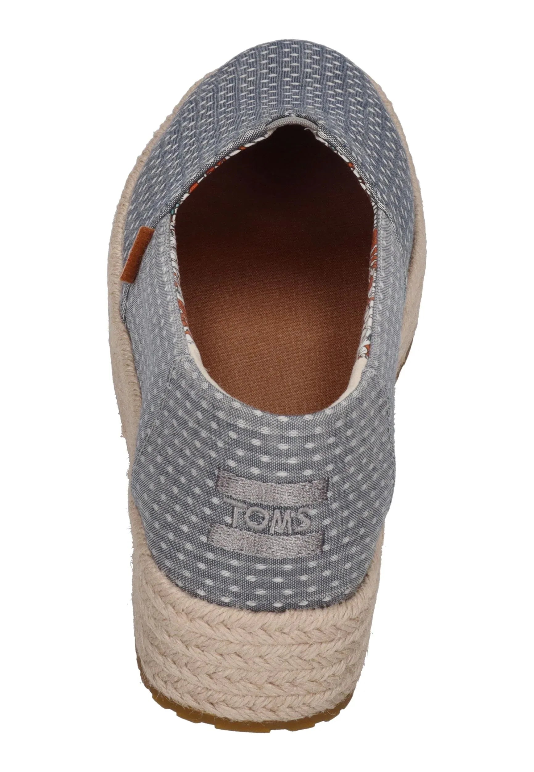 TOMS Damen Espadrilles VALENCIA 10023063 niagara mist chambray dot