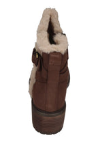 TOMS Damen Stiefeletten HAILEY BUCKLE FAUX 10022565 oak brown suede