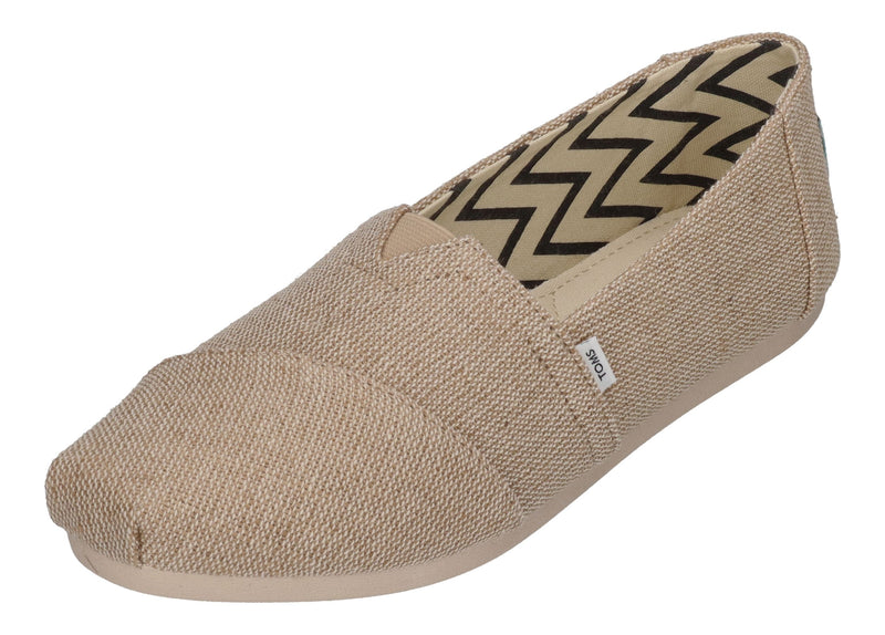 TOMS Damenschuhe - ALPARGATA 10018279 - natural undyed heritage