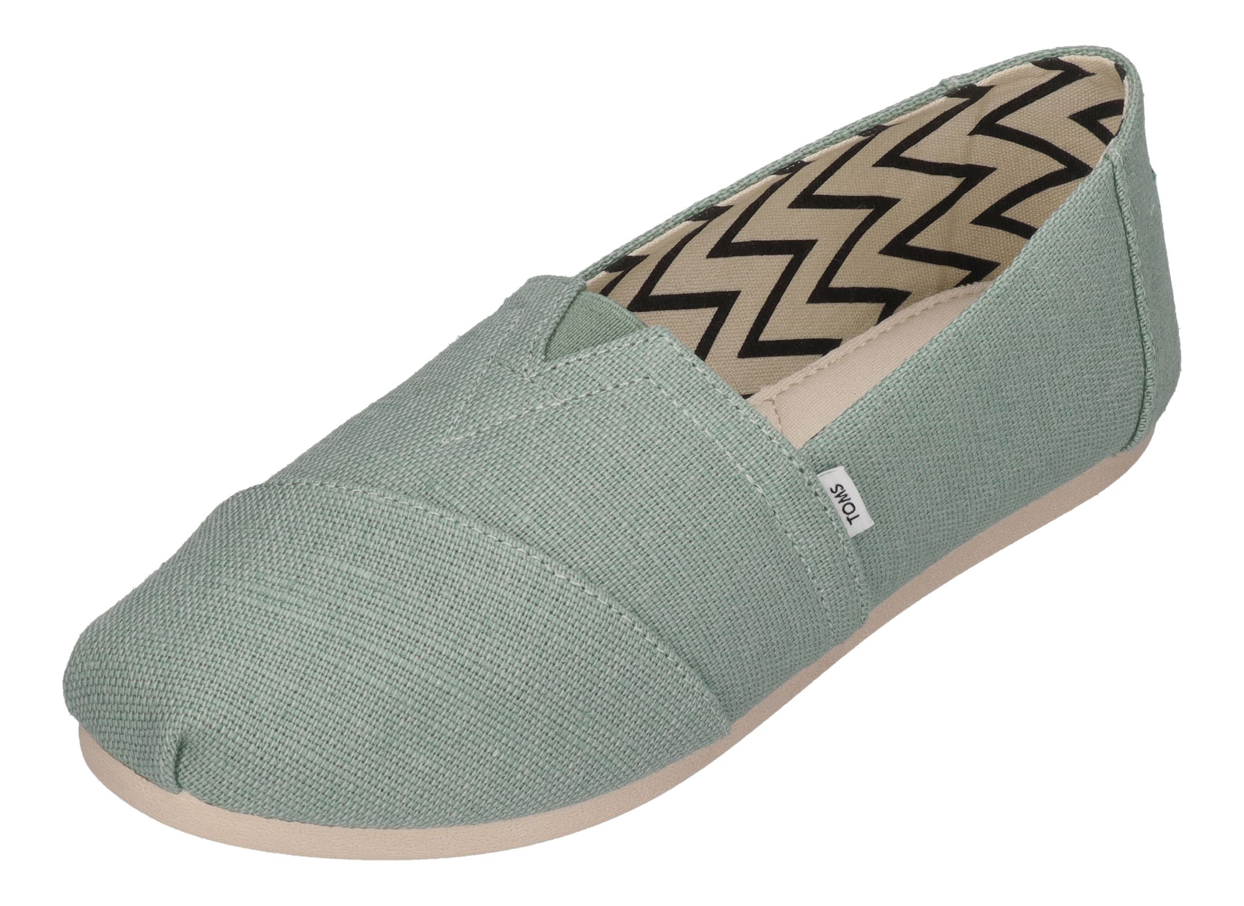TOMS Damenschuhe - ALPARGATA 10020188 - frosty sage heritage
