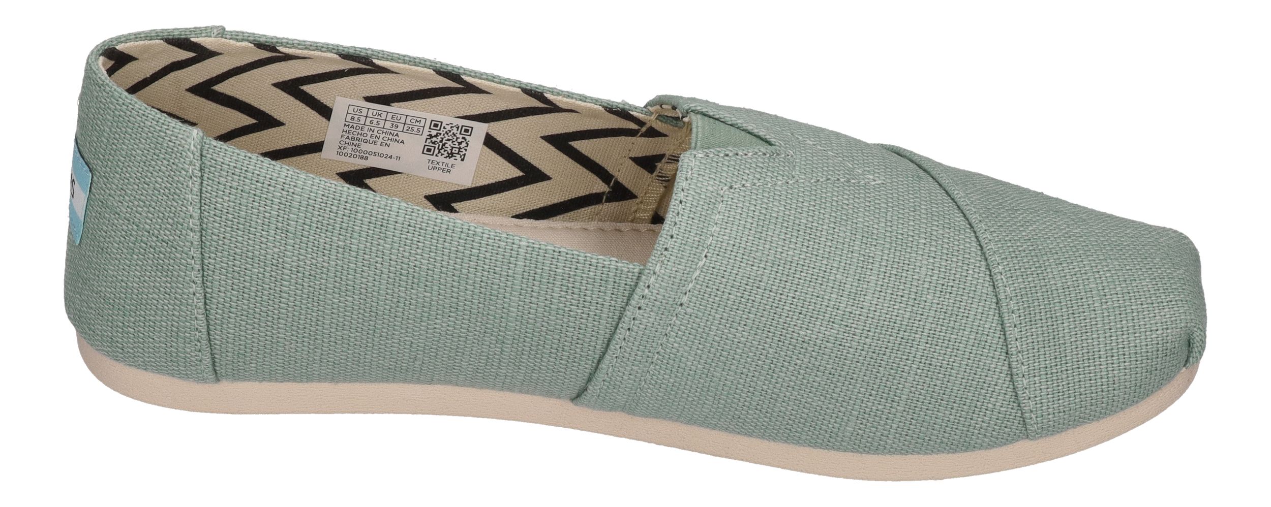 TOMS Damenschuhe - ALPARGATA 10020188 - frosty sage heritage