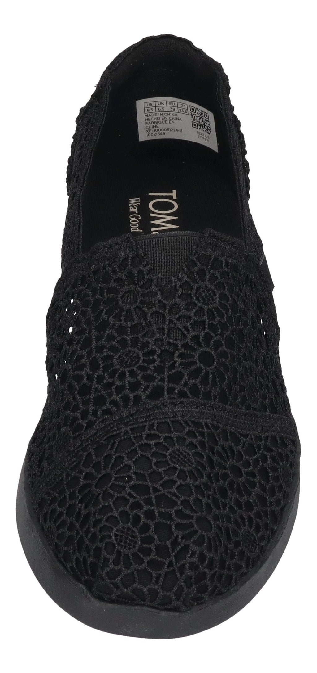 TOMS Damenschuhe - ALPARGATA PLUS 10021549 - black moroccan
