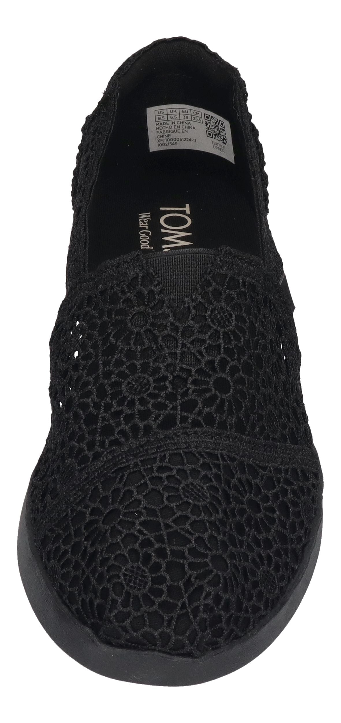 TOMS Damenschuhe - ALPARGATA PLUS 10021549 - black moroccan