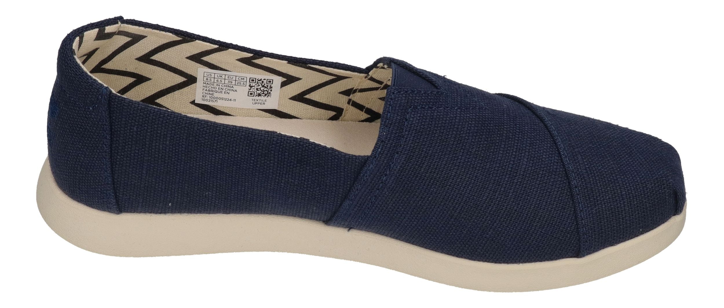 TOMS Damenschuhe - ALPARGATA PLUS 10021571 - navy heritage