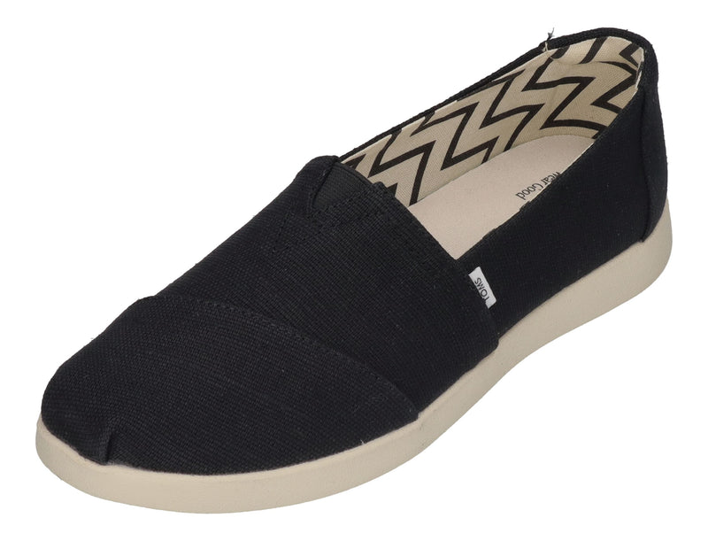 TOMS Damenschuhe - ALPARGATA PLUS 10021574 - black heritage