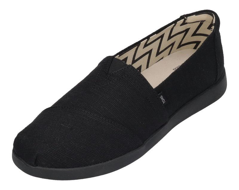 TOMS Damenschuhe - ALPARGATA PLUS 10021575 - black black heritage