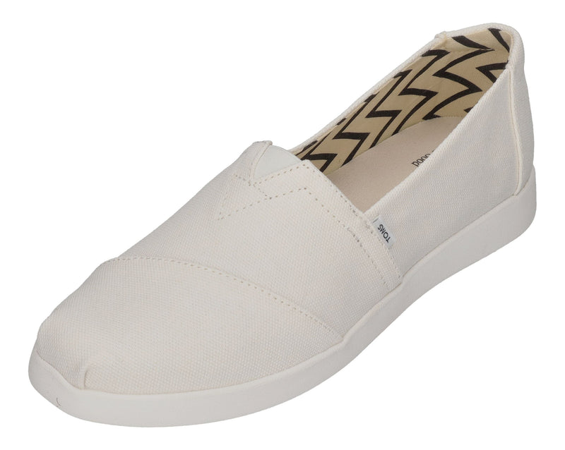 TOMS Damenschuhe - ALPARGATA PLUS 10021577 - white recycled cotton