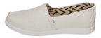 TOMS Damenschuhe - ALPARGATA PLUS 10021577 - white recycled cotton