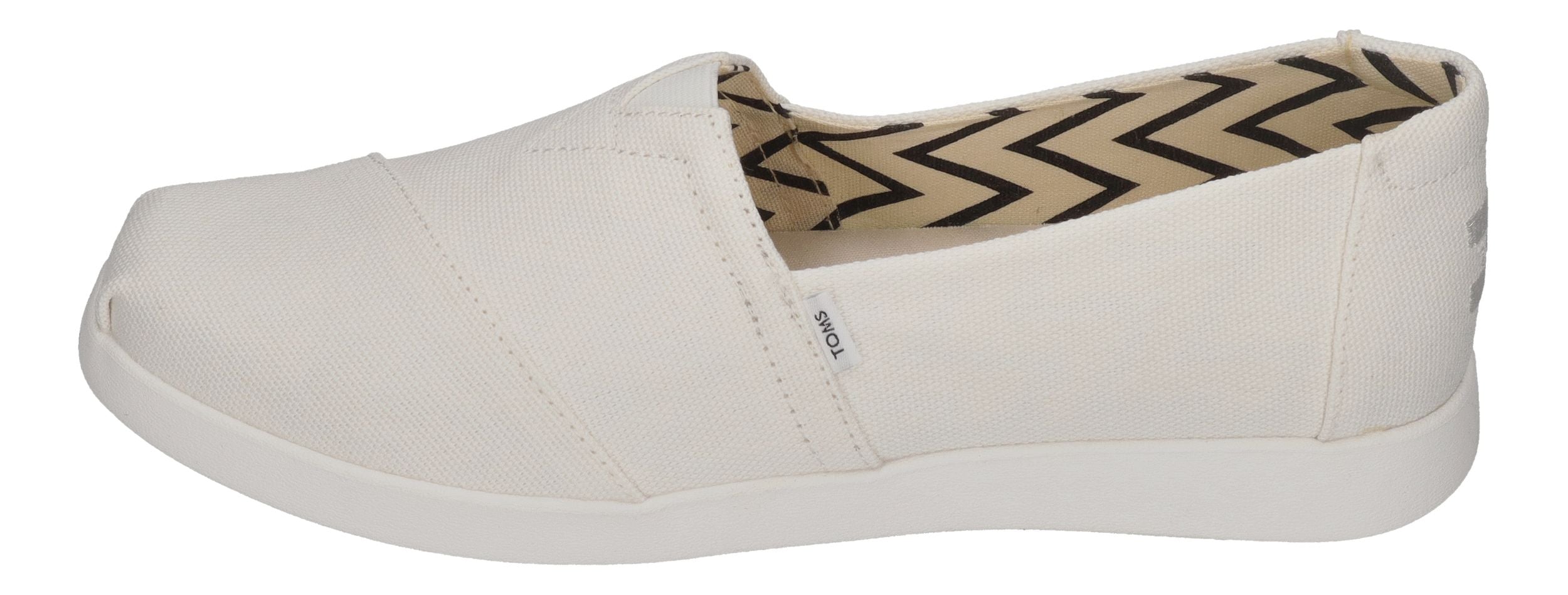 TOMS Damenschuhe - ALPARGATA PLUS 10021577 - white recycled cotton