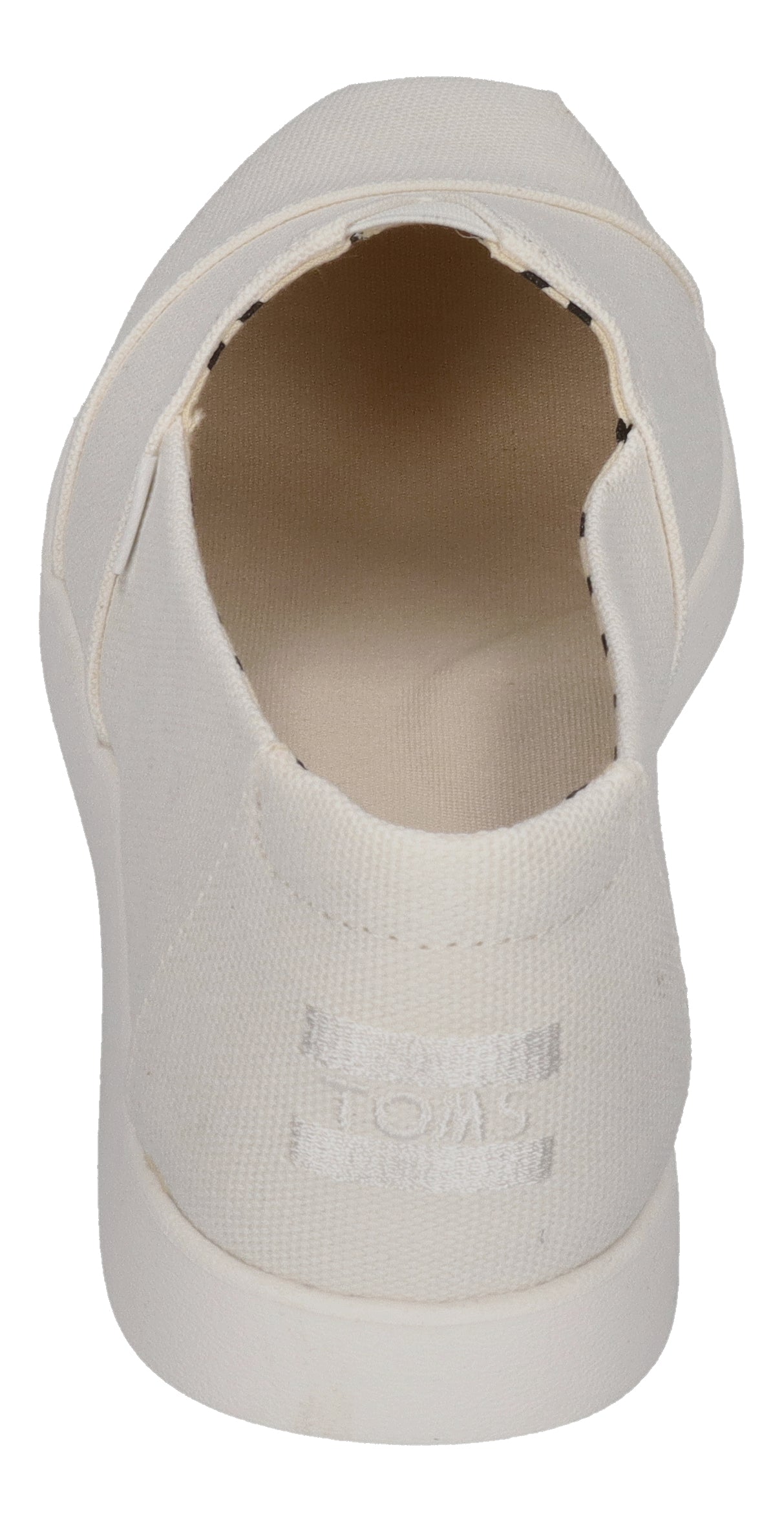 TOMS Damenschuhe - ALPARGATA PLUS 10021577 - white recycled cotton