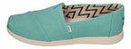 TOMS Damenschuhe - ALPARGATA PLUS 10021922 - aqua heritage