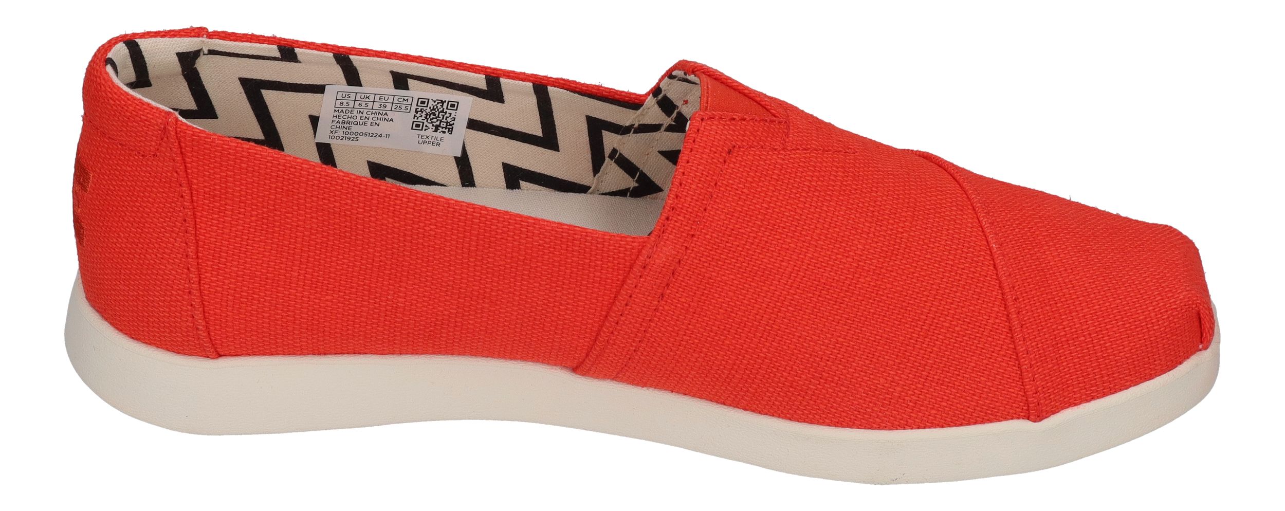 TOMS Damenschuhe - ALPARGATA PLUS 10021925 - flame heritage