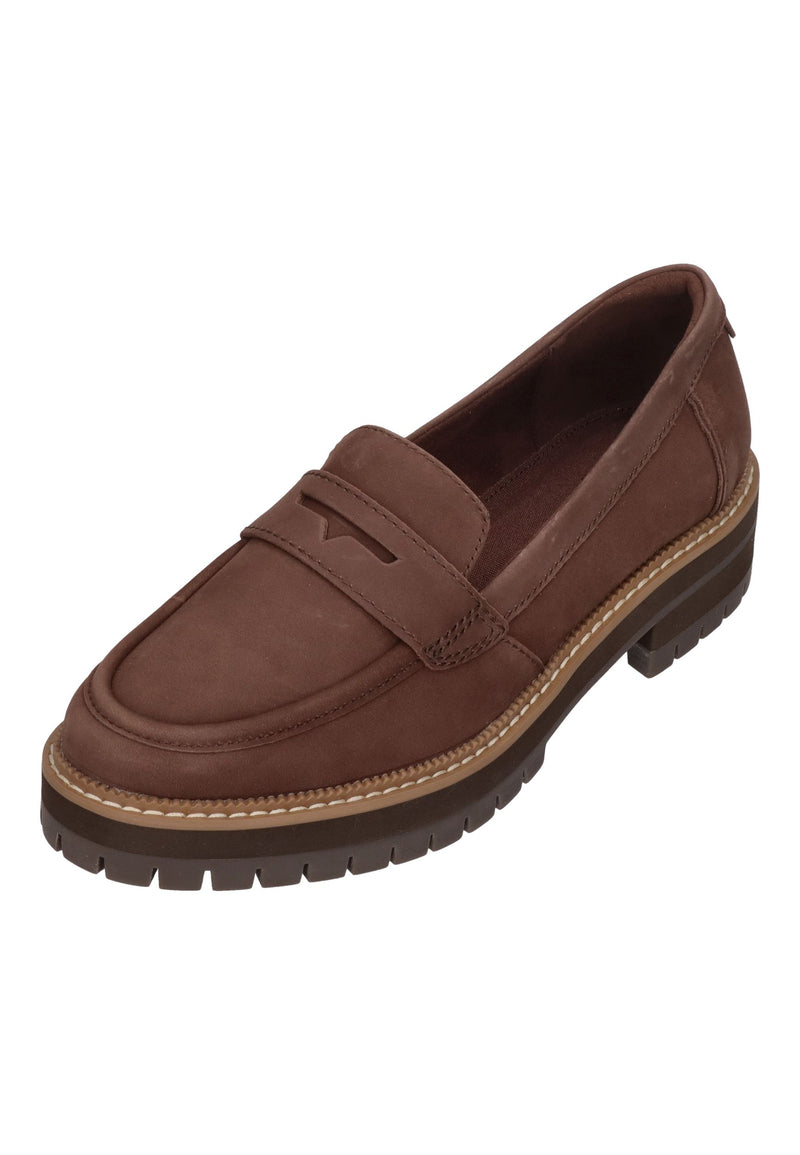 TOMS Damenschuhe CARA LOAFER 10021357 oak brown