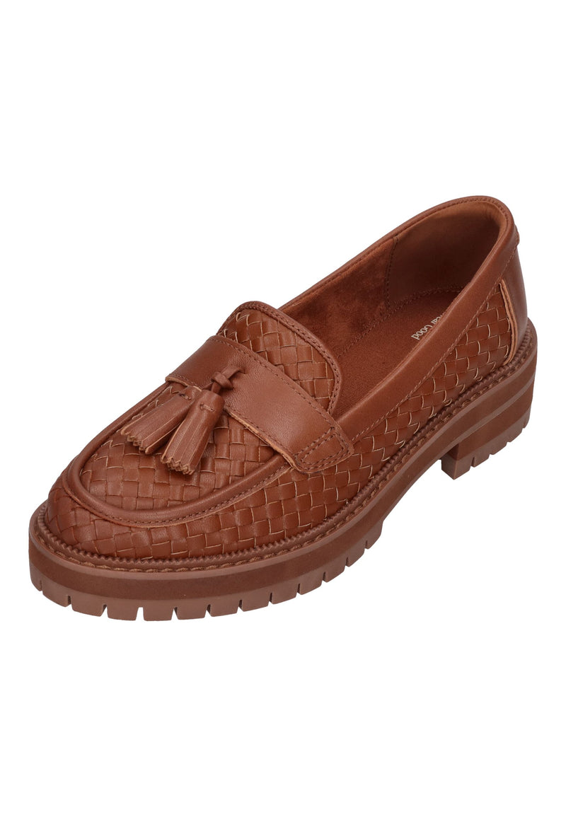 TOMS Damenschuhe CARA WOVEN LOAFER 10022594 amber brown