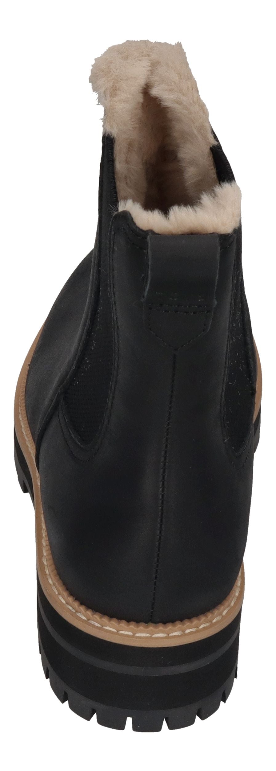 TOMS Damenschuhe - Chelseaboots BENNET 10021299 - black faux fur