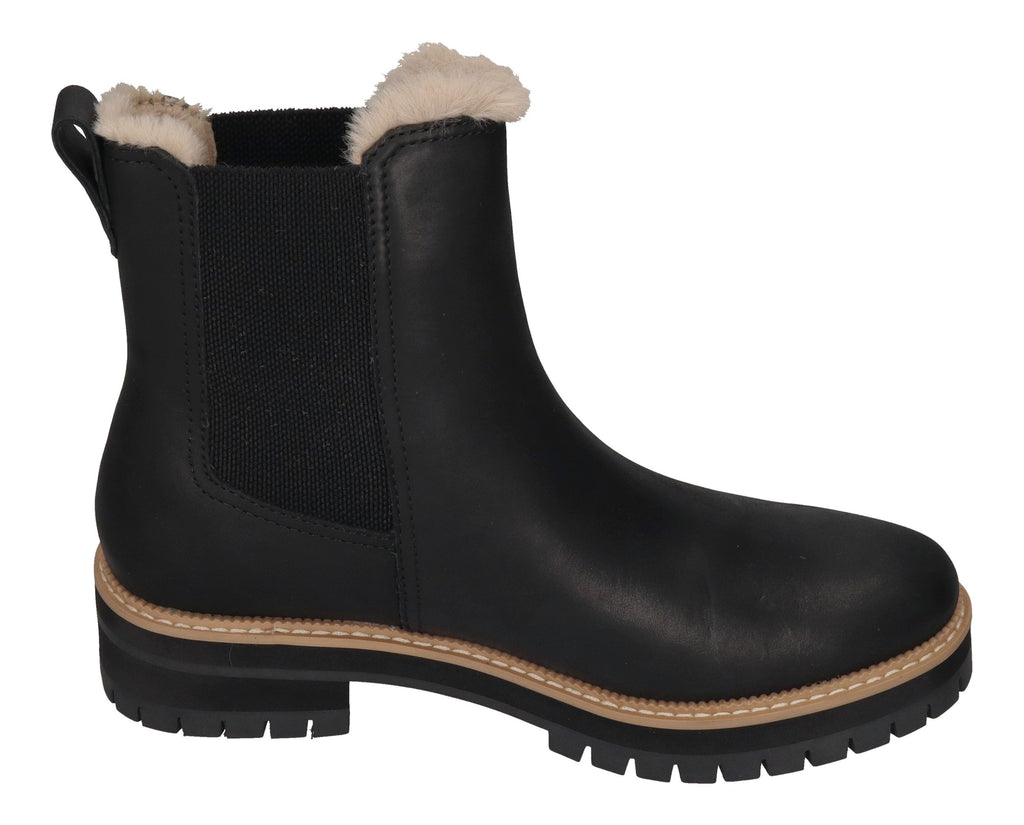 TOMS Damenschuhe - Chelseaboots BENNET 10021299 - black faux fur