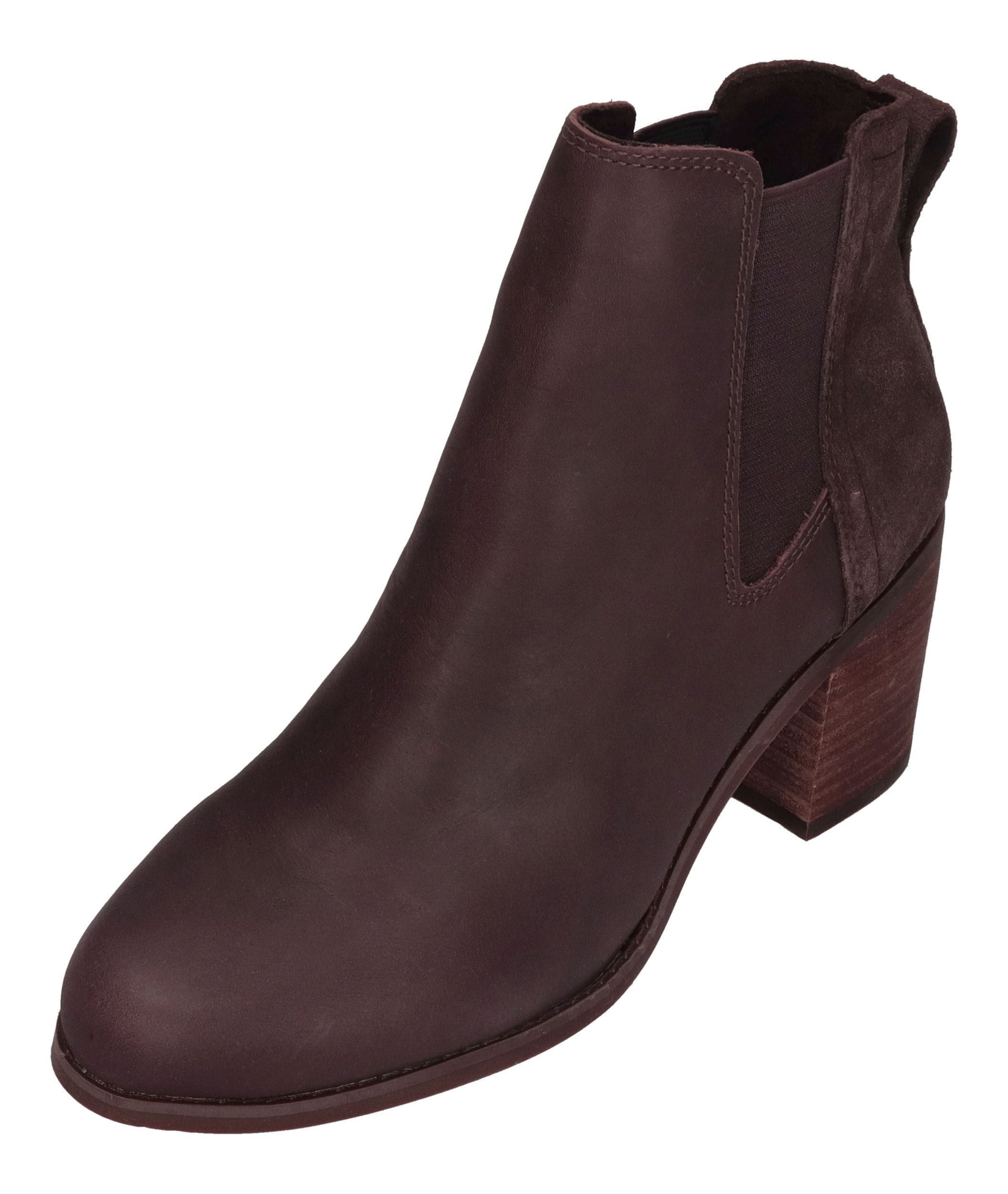 TOMS Damenschuhe - Stiefeletten EVELYN CHELSEA 10021334 - blackberry