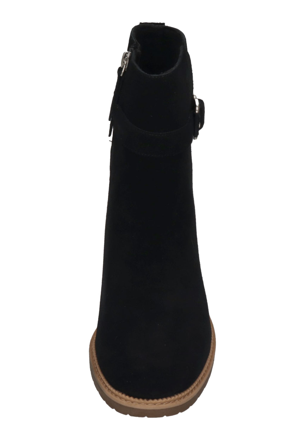 TOMS Damenschuhe - Stiefeletten HAILEY BUCKLE WR 10022549 black suede
