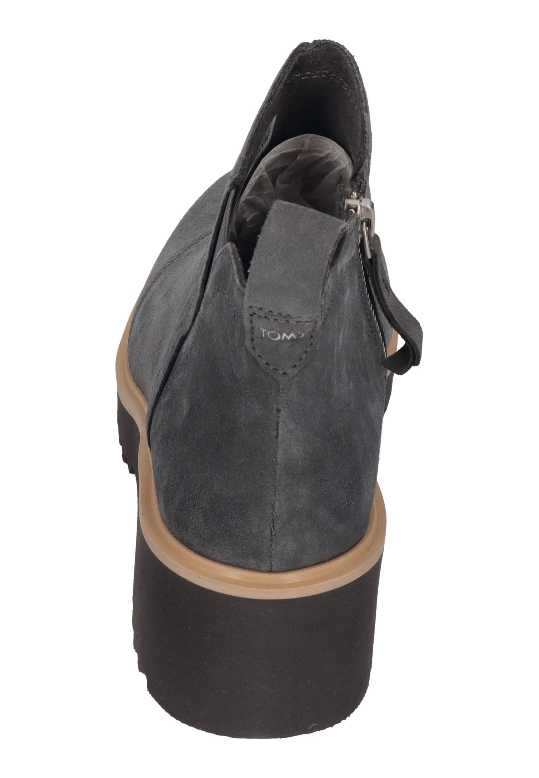 TOMS Damenschuhe Stiefeletten MAUDE 10020234 forged iron suede