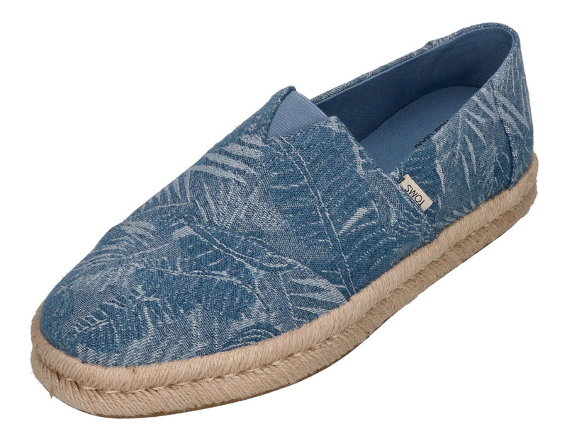 TOMS Herren - ALPARGATA ROPE 2.0 10021890 - faded sky tropical denim