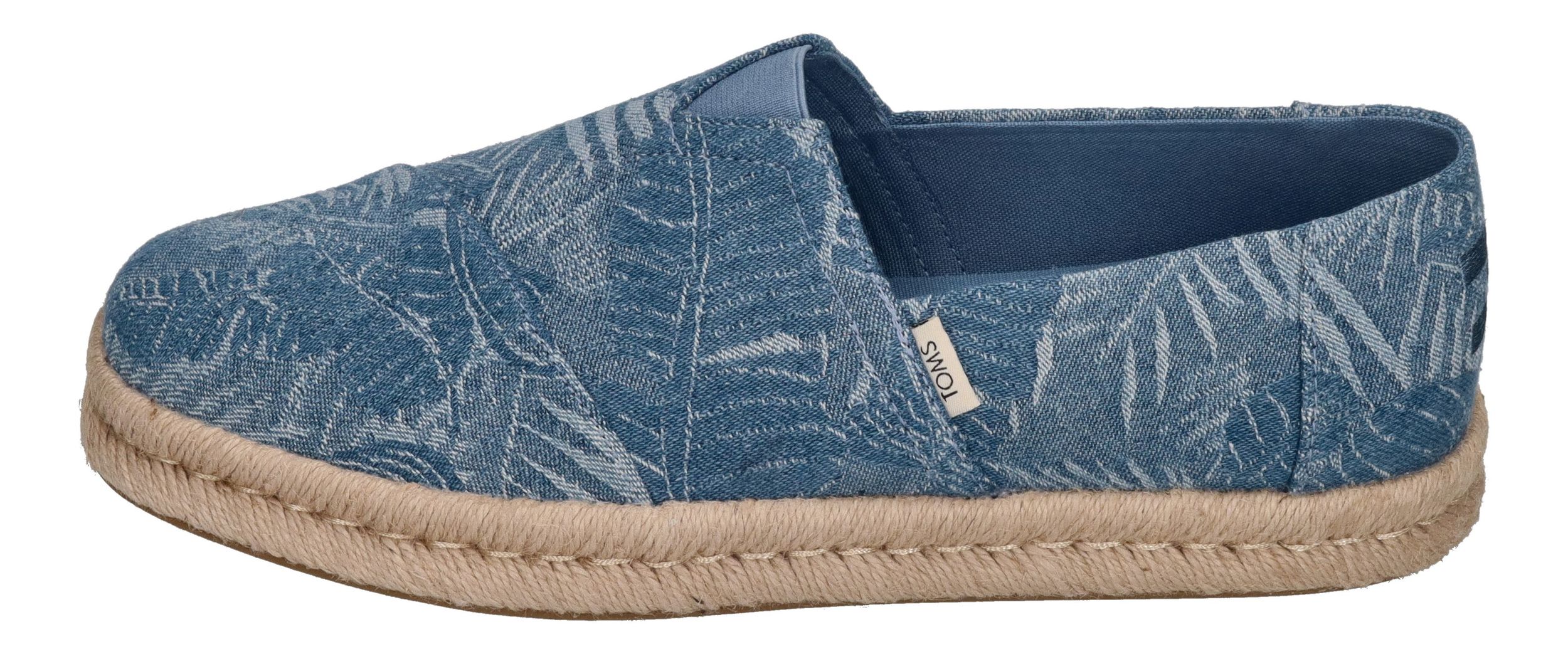 TOMS Herren - ALPARGATA ROPE 2.0 10021890 - faded sky tropical denim