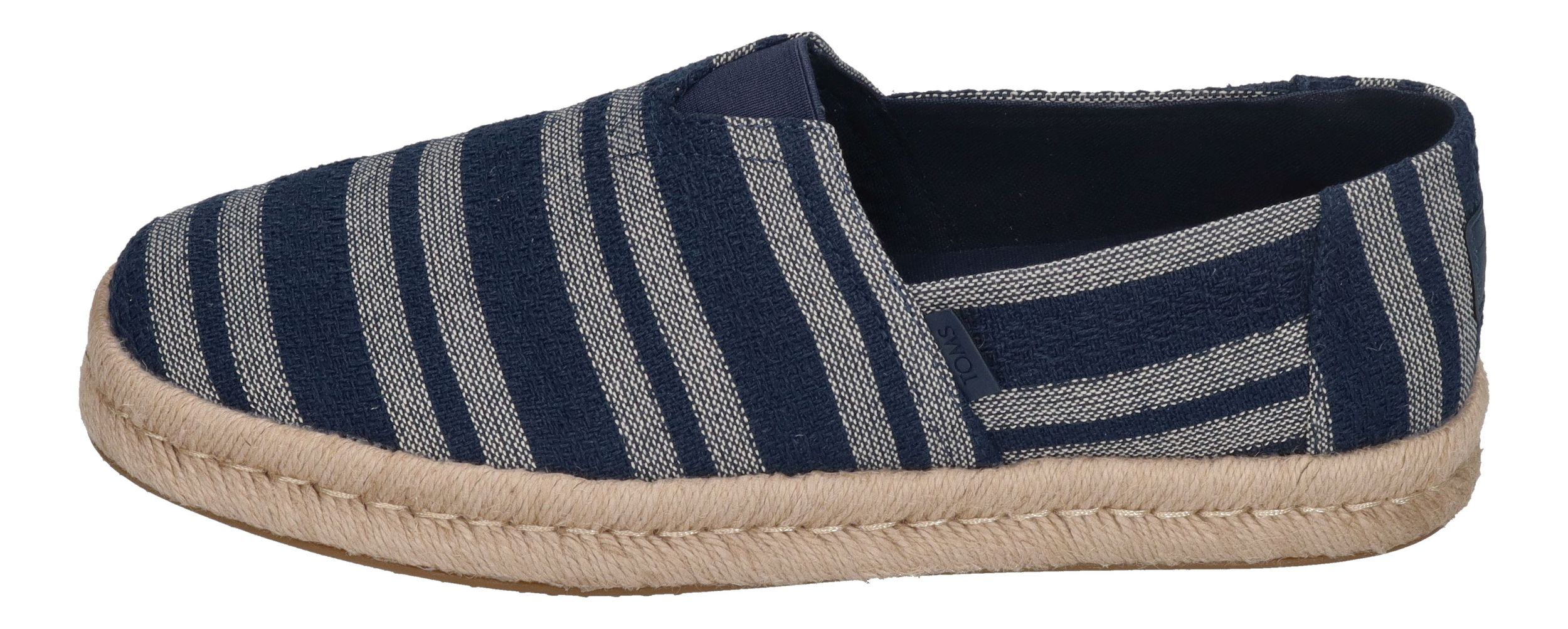 TOMS Herren - ALPARGATA ROPE 2.0 10021906 - navy beach stripe