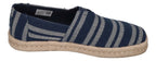 TOMS Herren - ALPARGATA ROPE 2.0 10021906 - navy beach stripe