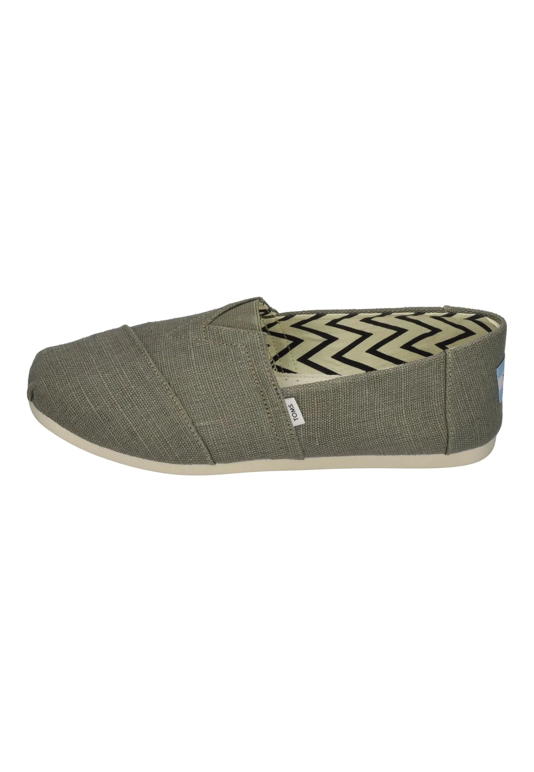 TOMS Herren Espadrilles ALPARGATA 10021903 vetiver grey heritage