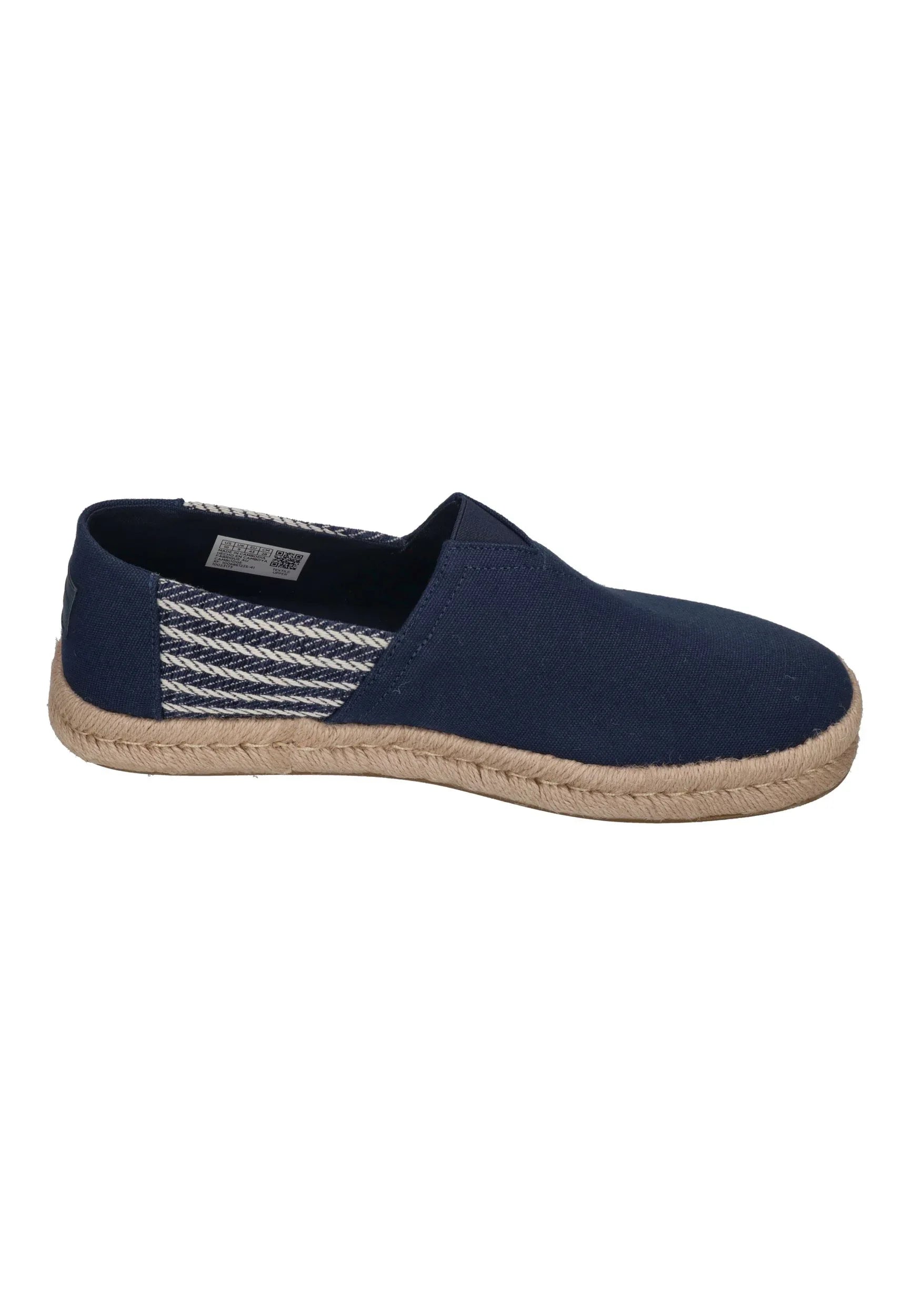 TOMS Herren Espadrilles ALPARGATA ROPE 2.0 10023173 navy nautical stripe