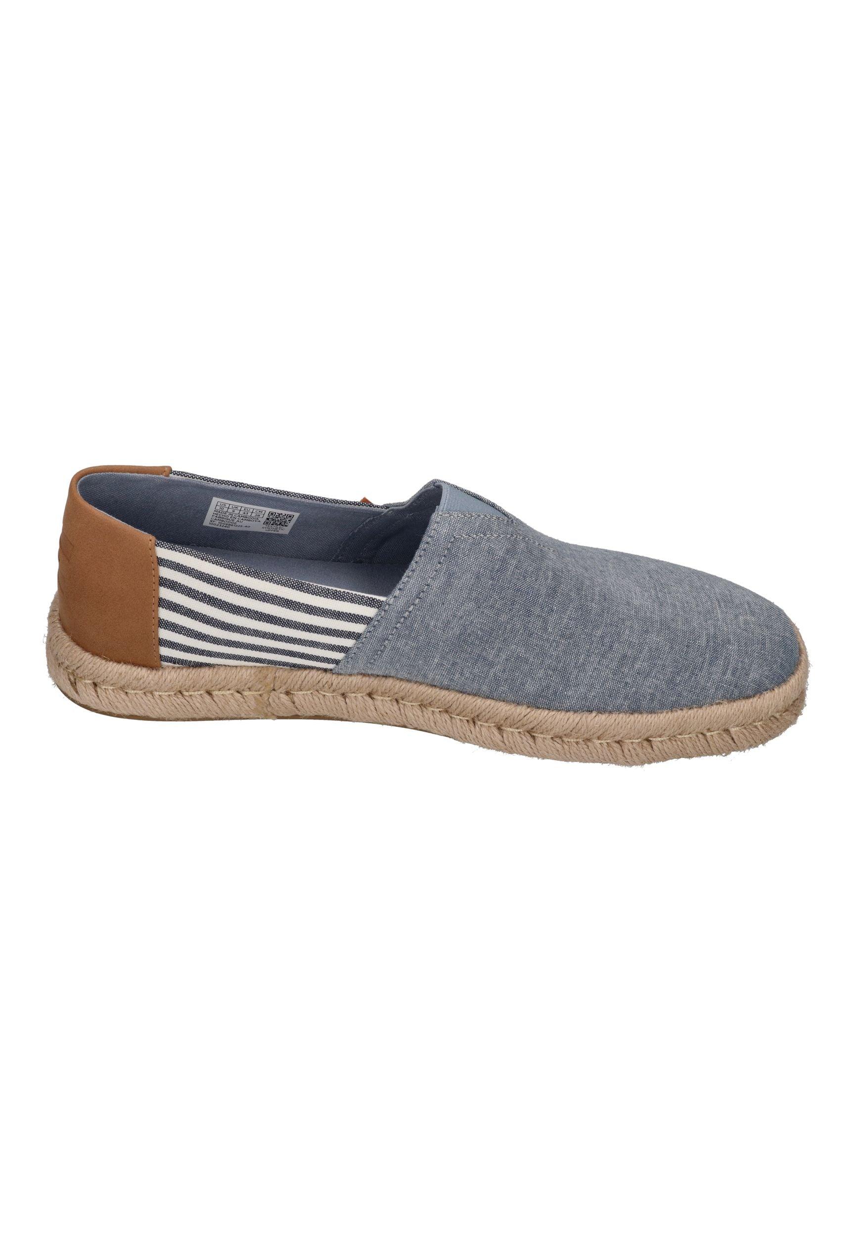 TOMS Herren Espadrilles ALPARGATA ROPE 2.0 10023240 navy chamb naut stripe
