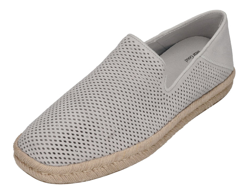 TOMS Herren Espadrilles SANTIAGO 10021893 - light grey dp suede