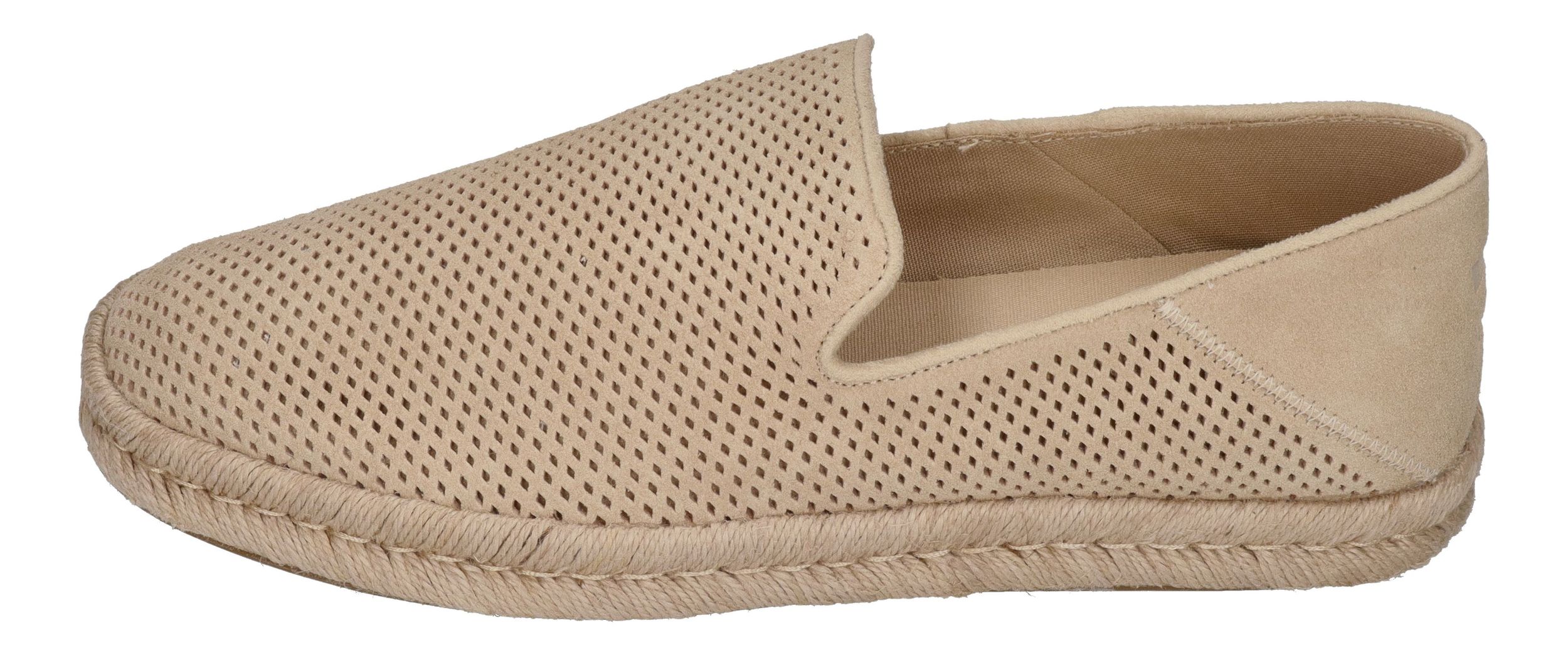 TOMS Herren Espadrilles SANTIAGO 10021896 - almond dp suede