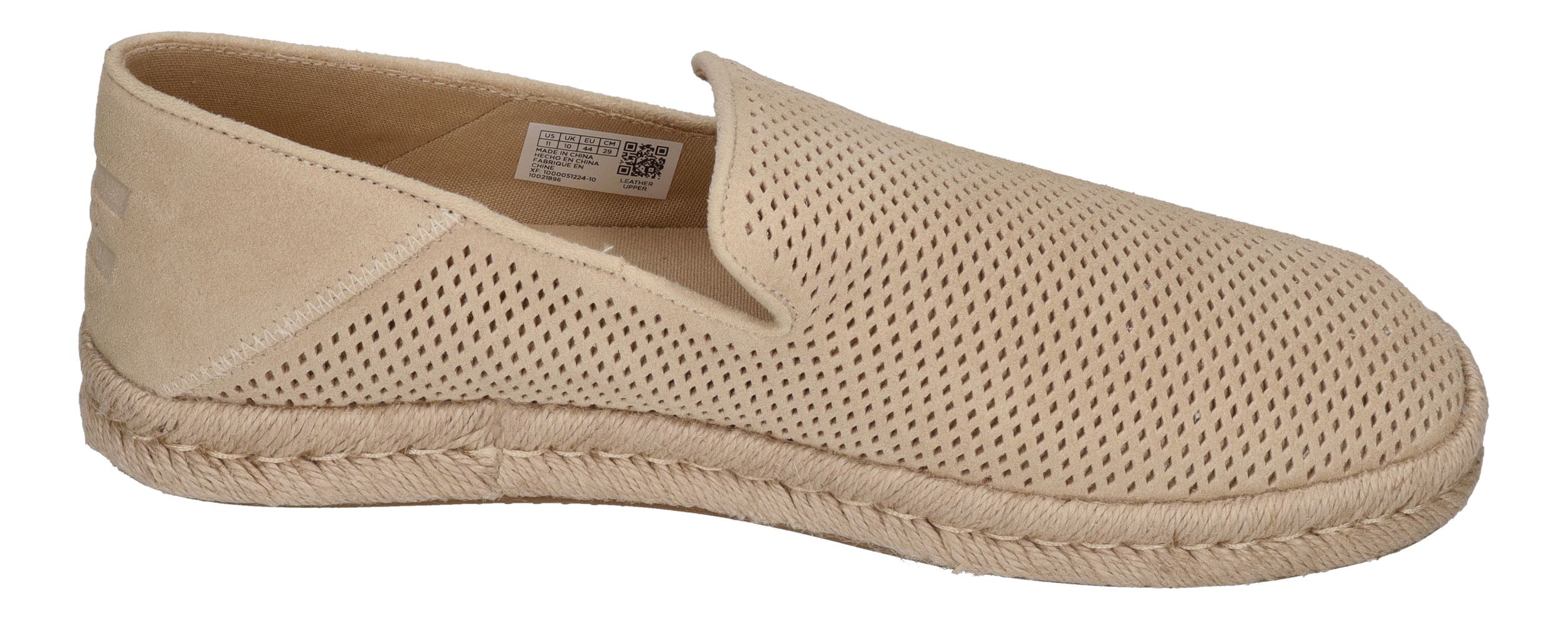 TOMS Herren Espadrilles SANTIAGO 10021896 - almond dp suede